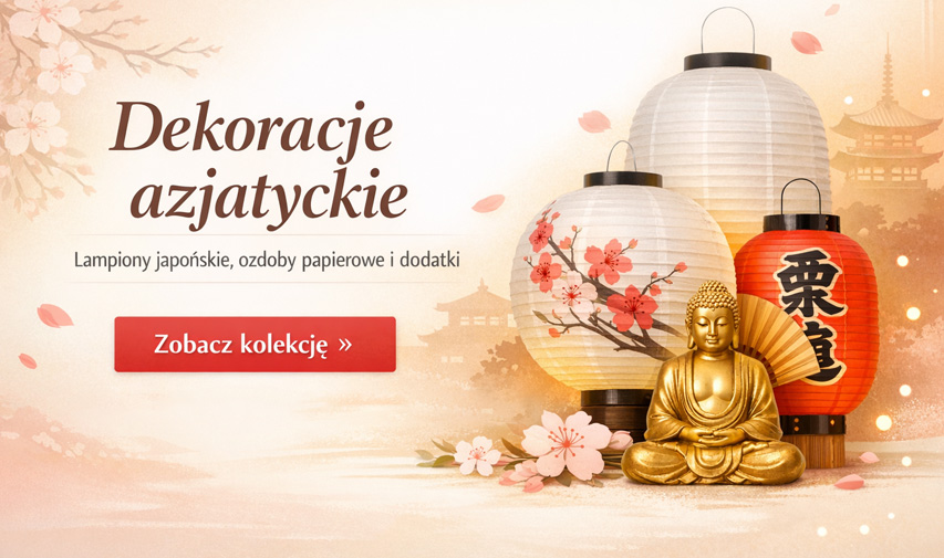Dekoracje azjatyckie japońskie