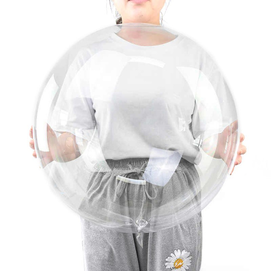 Balon BOBO 90 cm Transparentny – Duży Krystaliczny na Hel