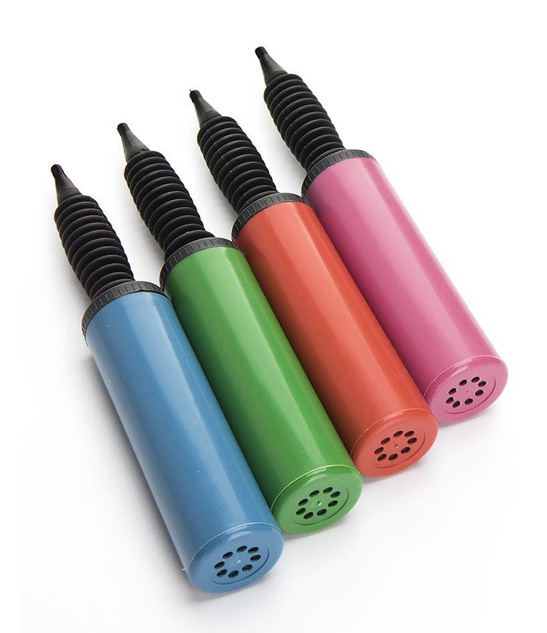 Pompka do balonów - różowa