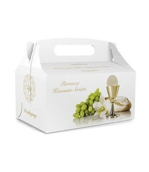 Pudełko na ciasto - KOMUNIA IHS 5