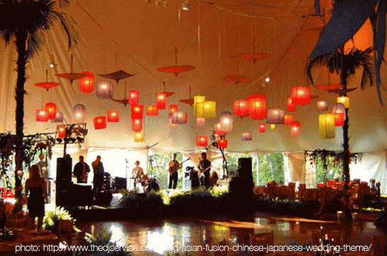 Lampion JAPOŃSKI bialy - 30/55cm