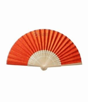 Wachlarz Papierowy Pomarańcz Stylowy Dodatek na Ślub, Wesele i Imprezy