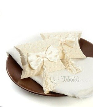 Pudełeczko poduszeczka ECRU