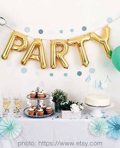 Balon foliowy 100cm - srebrna litera G