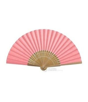 Wachlarz Papierowy Różowy – Stylowy Dodatek na Ślub, Wesele i Imprezy