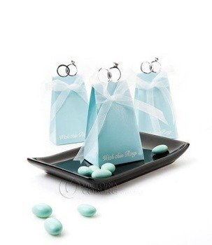 Pudełeczko prezentowe RING - niebieskie