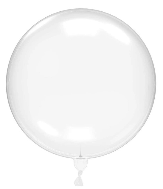 Balon BOBO 90 cm Transparentny – Duży Krystaliczny na Hel