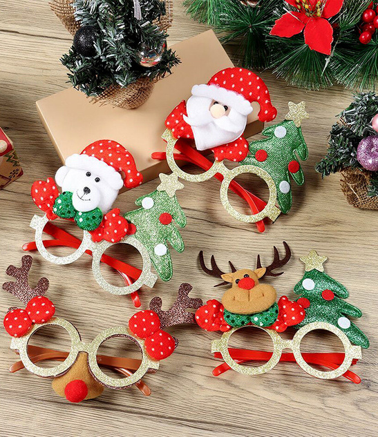 Okulary świąteczne z Bałwankiem