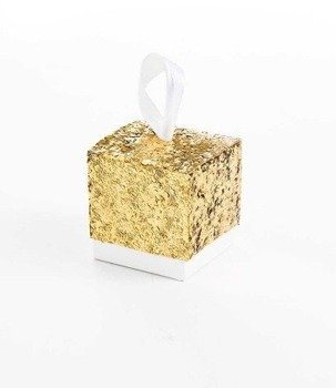 Pudełeczko prezentowe GLAMOUR - złote