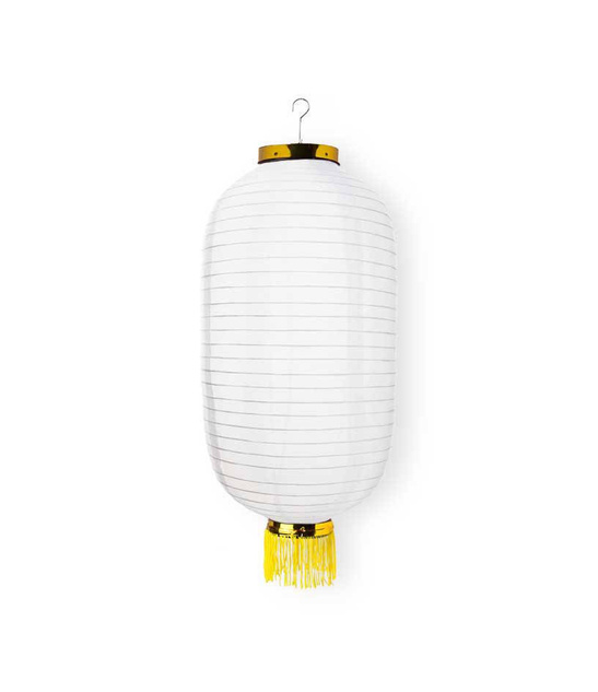Lampion JAPOŃSKI bialy - 30/55cm